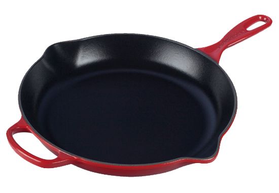 Le Creuset Signature Iron Handle Skillet, Cherry