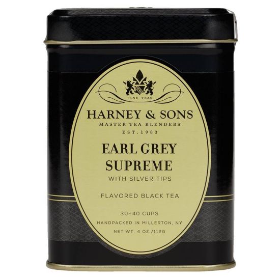 Harney & Sons Gray Logo Tall Mug - 16 oz - Harney & Sons Fine Teas