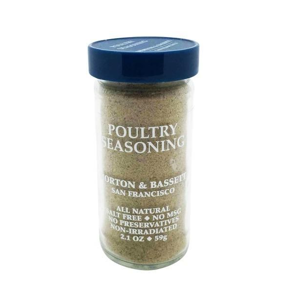 Morton & Bassett Seasoning, Poultry - 2.1 oz