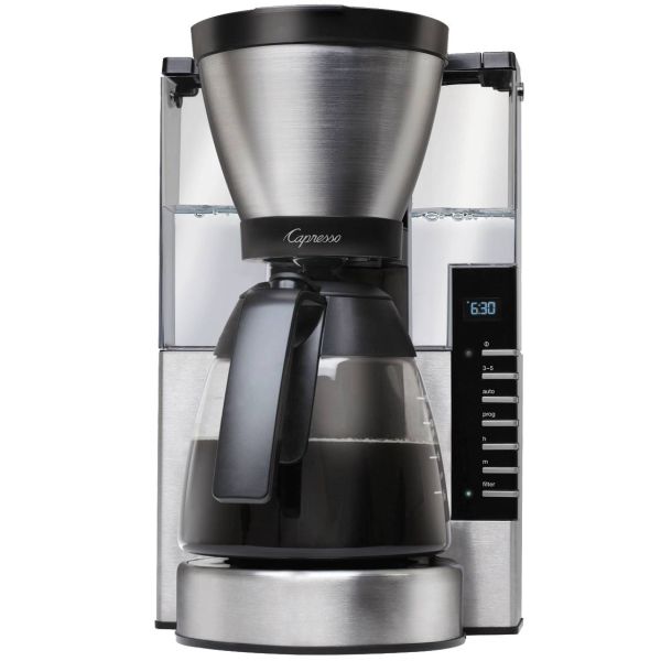 品)Capresso MG900 10 Cup Rapid Brew Coffee Maker with Glass Carafe